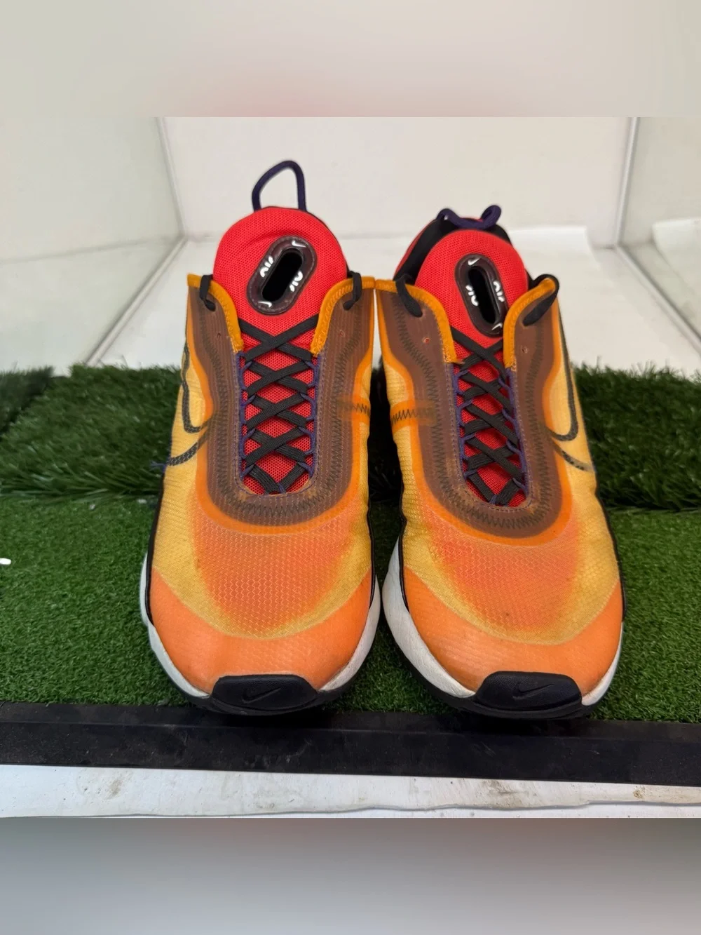 Nike Air Max 2090 Magma Orange Purple Men's Running Shoes BV9977-800 Size 11.5